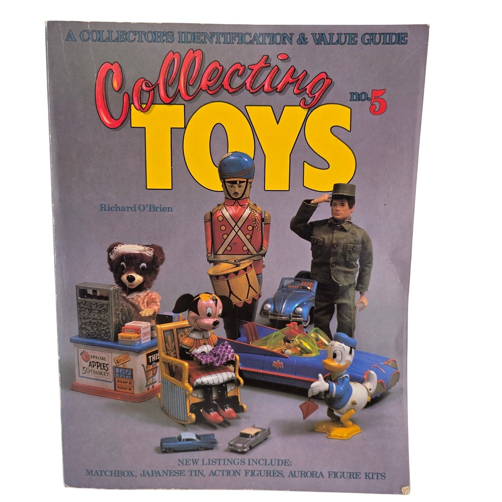 Books Americana Collecting Toys 5th Ed Richard O'Brien Value Guide Fair